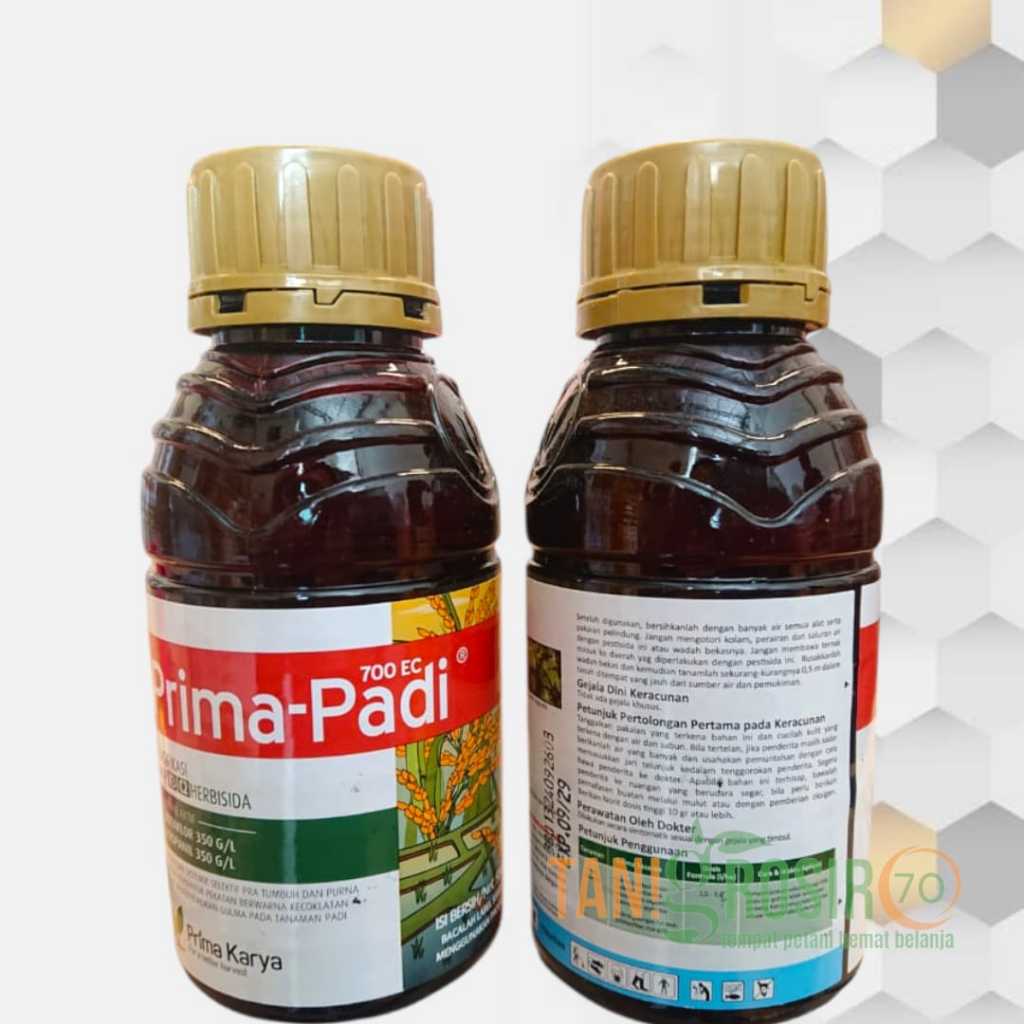 Herbisida Selektif padi Prima-Padi 700 EC – reaksi cepat membasmi semua rumput anti stress di tanama