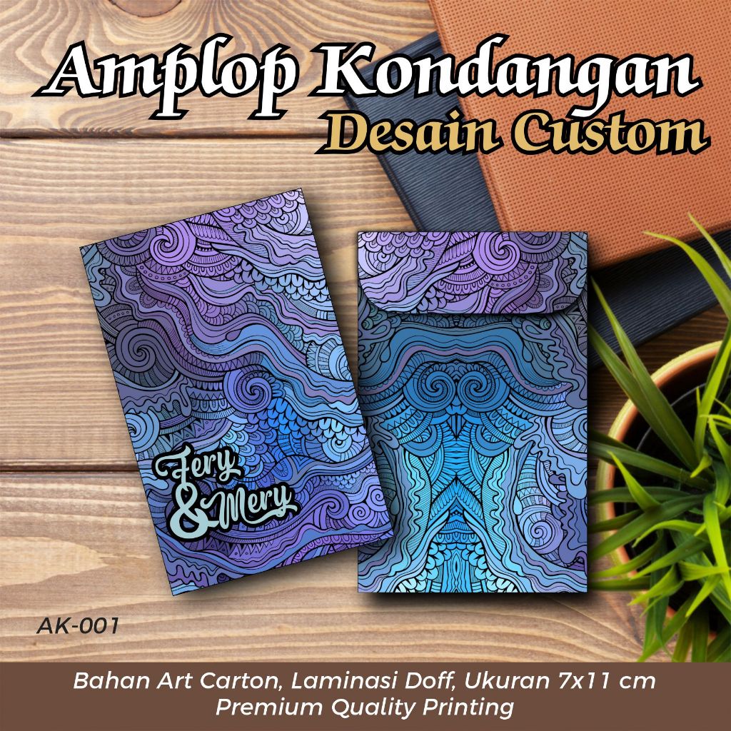 

Amplop Sumbangan Kondangan Nikah Wedding Isi 6 pcs Ukuran 7x11 cm Bahan Art Carton Premium