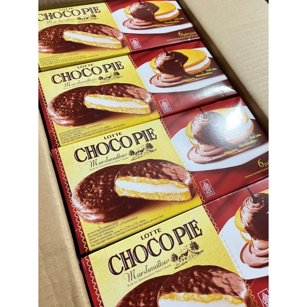 

Chocopie Marshmallow isi 6 per box