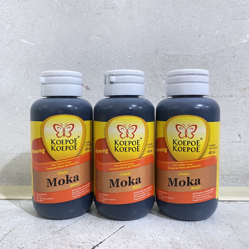 

Pasta koepoe koepoe MOKA 60 ml | pasta kupu kupu | pasta moka | pasta mocca