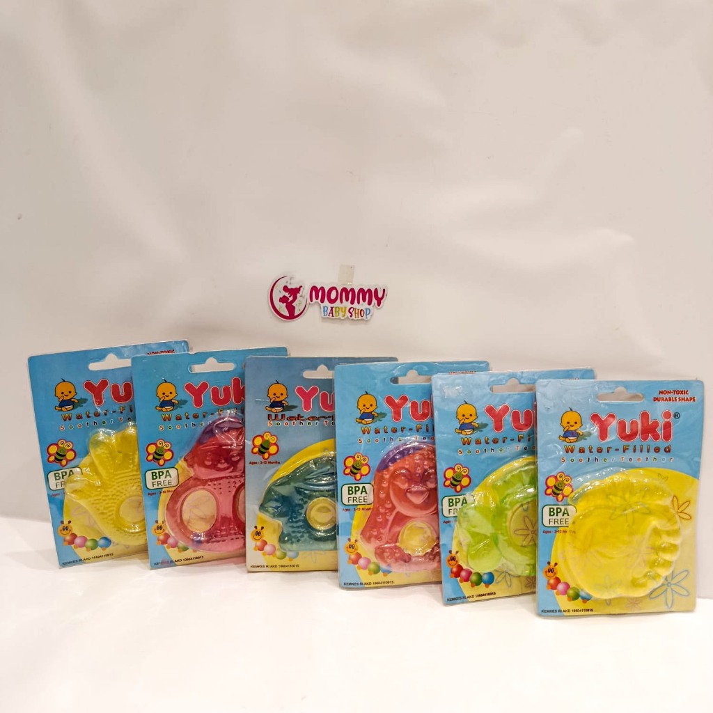 YUKI Water Filled Soother Teether / Mainan Gigitan Bayi