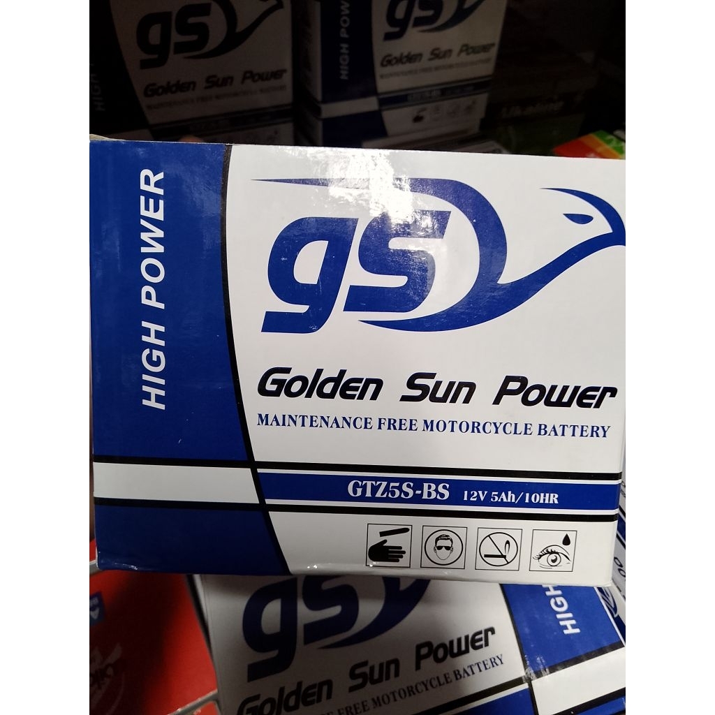 AKI GS Golden Sun Power GTZ5S-BS 12V 5Ah/10HR