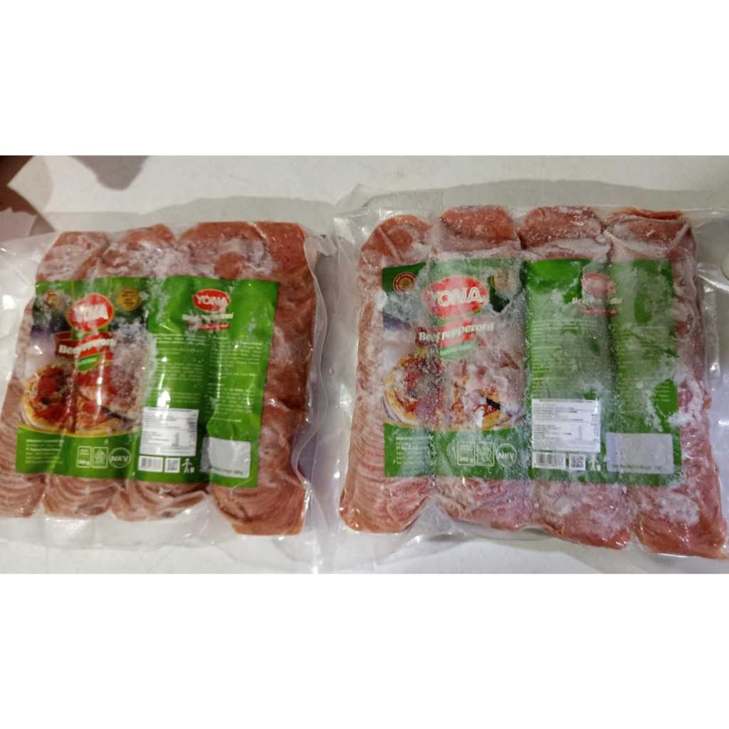 

Yona Beef Pepperoni / Daging Sapi Olahan 500 gram
