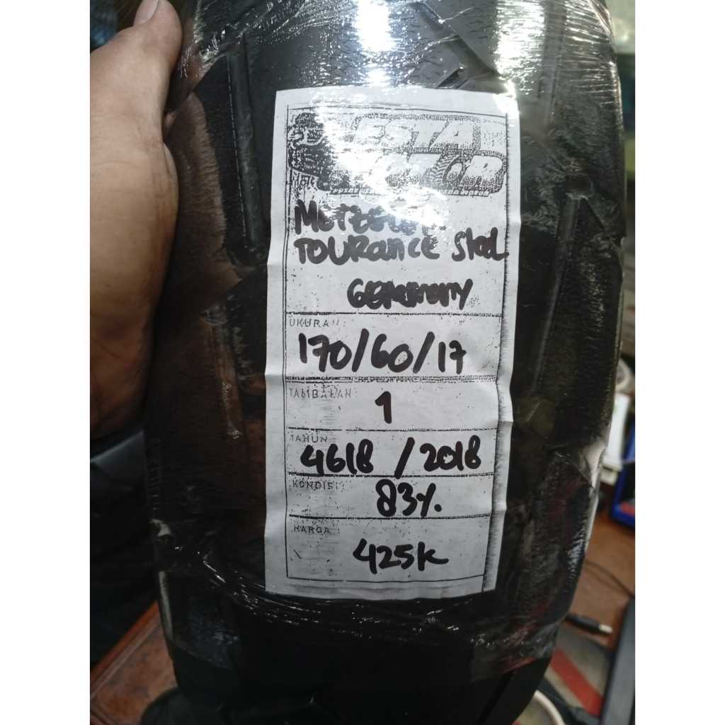 BAN COPOTAN METZELER TOURANCE STEEL RING 17 UKURAN 170 60 17 KODE4618