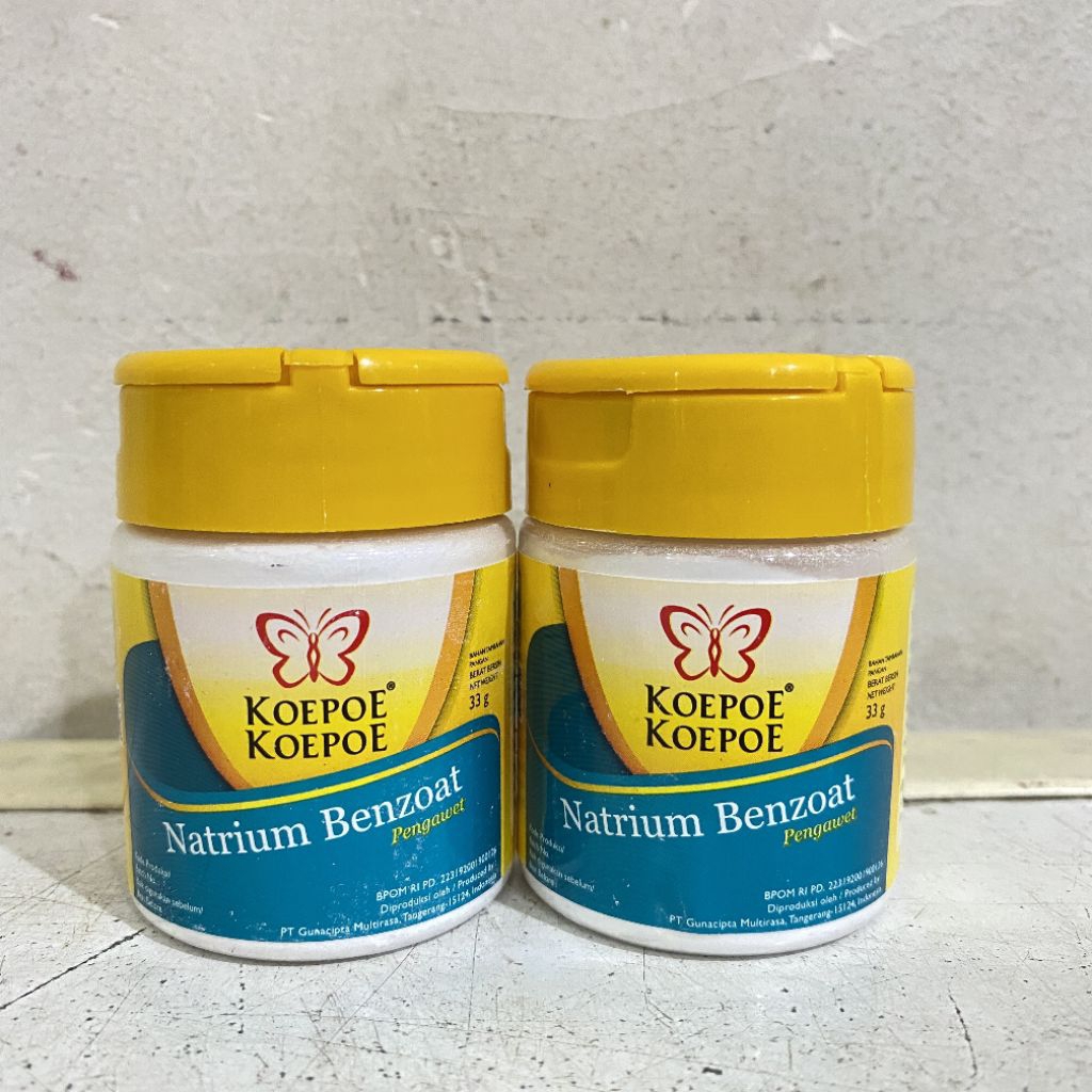 

Natrium benzoat koepoe koepoe 33 gram | natrium benzoat pengawet | pengawet makanan