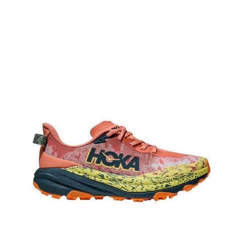 Hoka Speedgoat 6 Women's Trail Running Shoes - Feldspar / Blue Twillight