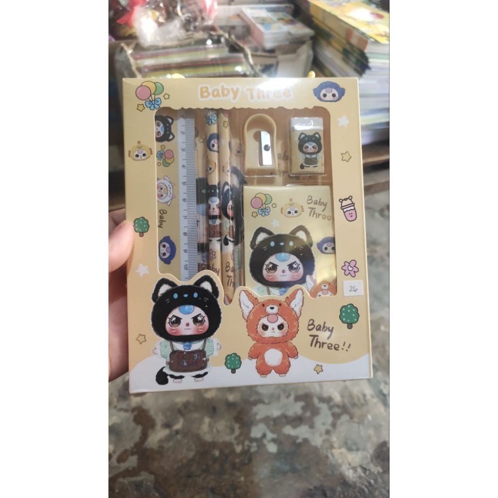 

buku album mini pensil