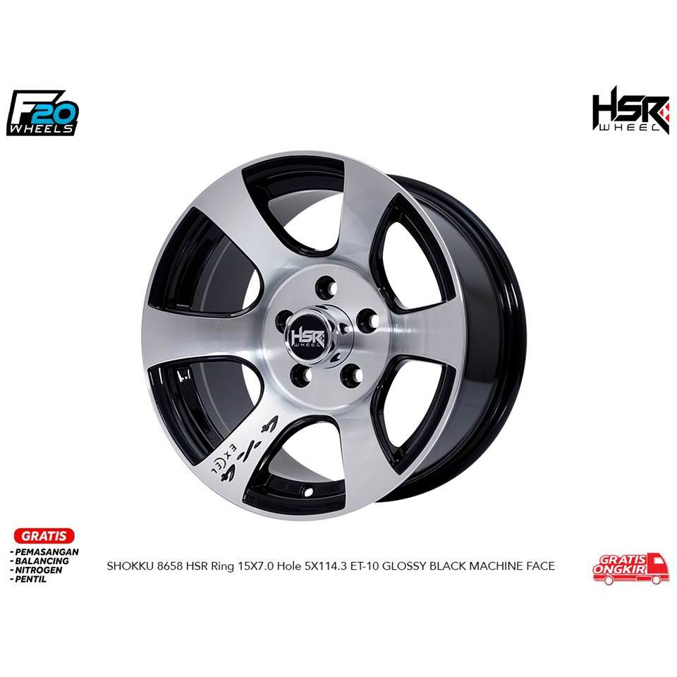 VELG MOBIL RUSH TERIOS INNOVA RING 15 HSR SHOKKU