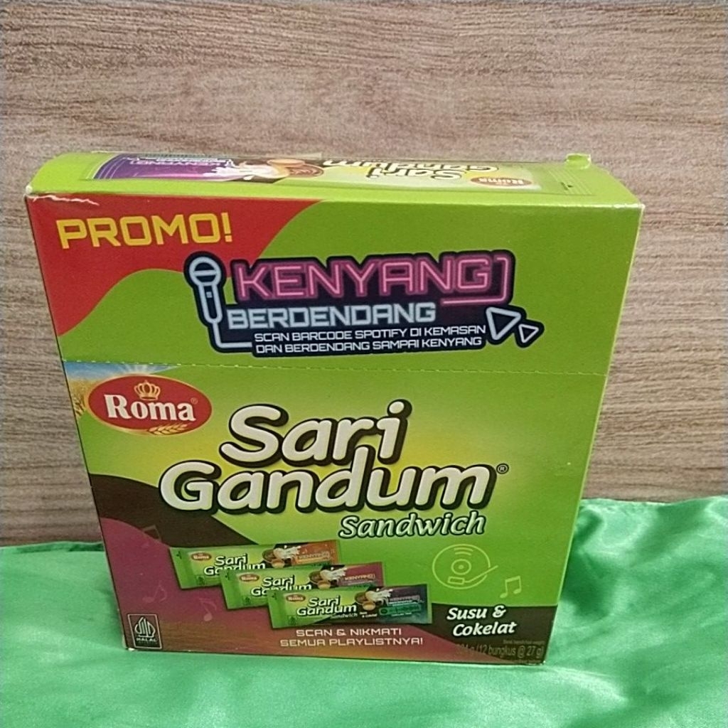 

Sari Gandum Roma Sandwich isi 12 bungkus