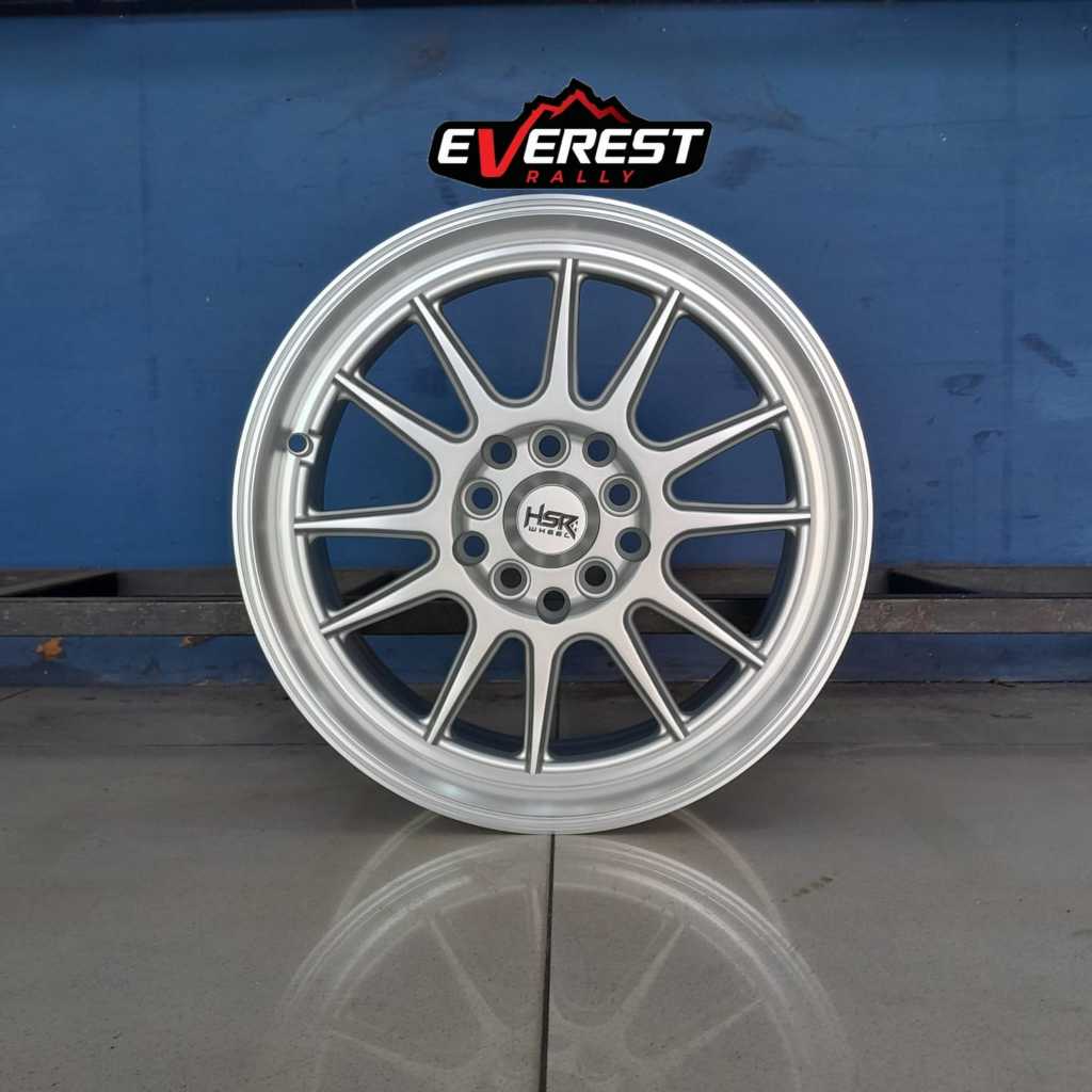 Pelek Mobil Murah Calya, Sigra, Xenia, Livina Ring 15 HSR ENDE warna silver