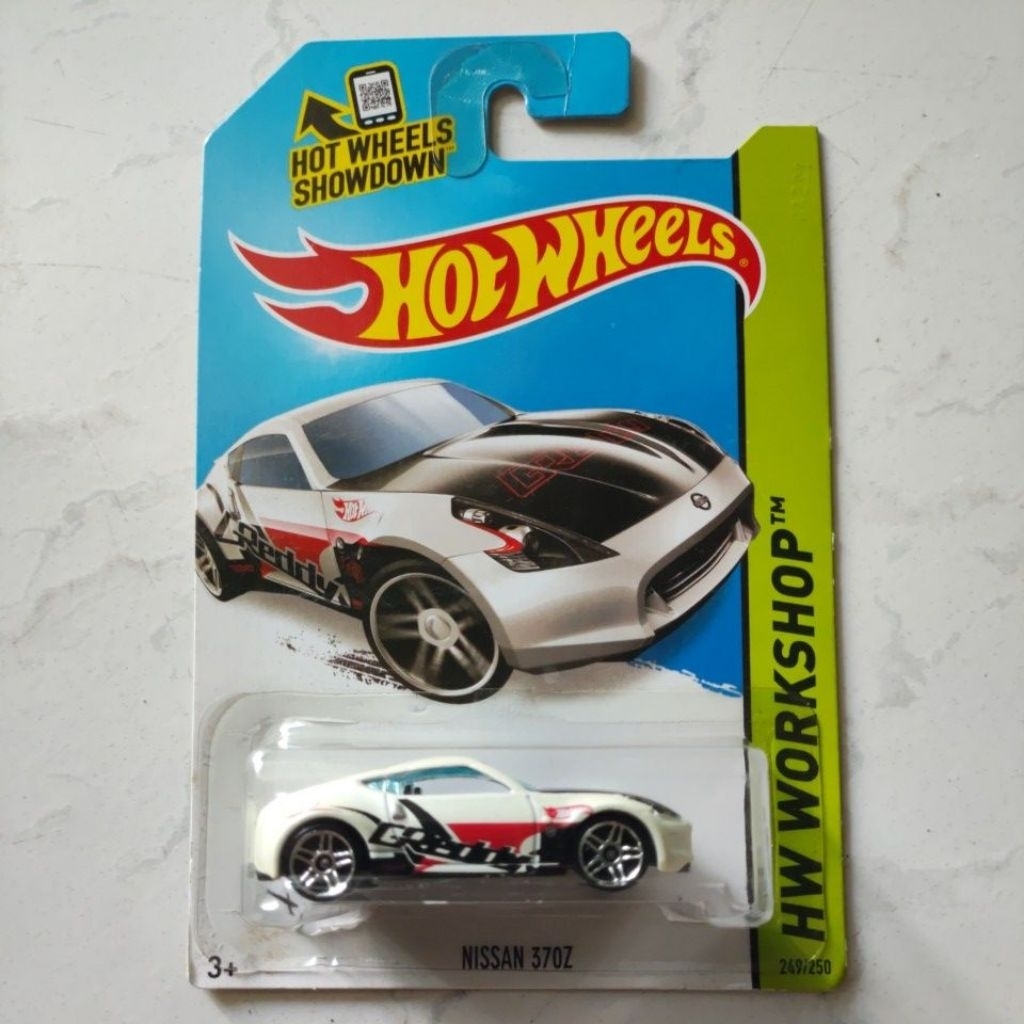 Hotwheels Nissan 370Z GReddy Putih