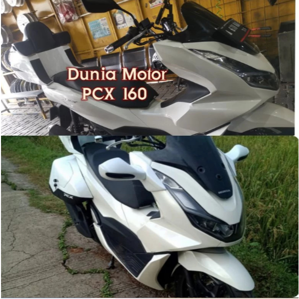 Paket TOP BOX SIDE BOX DAN SPION LIPAT ALL NEW PCX 160 DILENGKAPI SEIN LED SEPAKET BOX CUSTOM PCX 15
