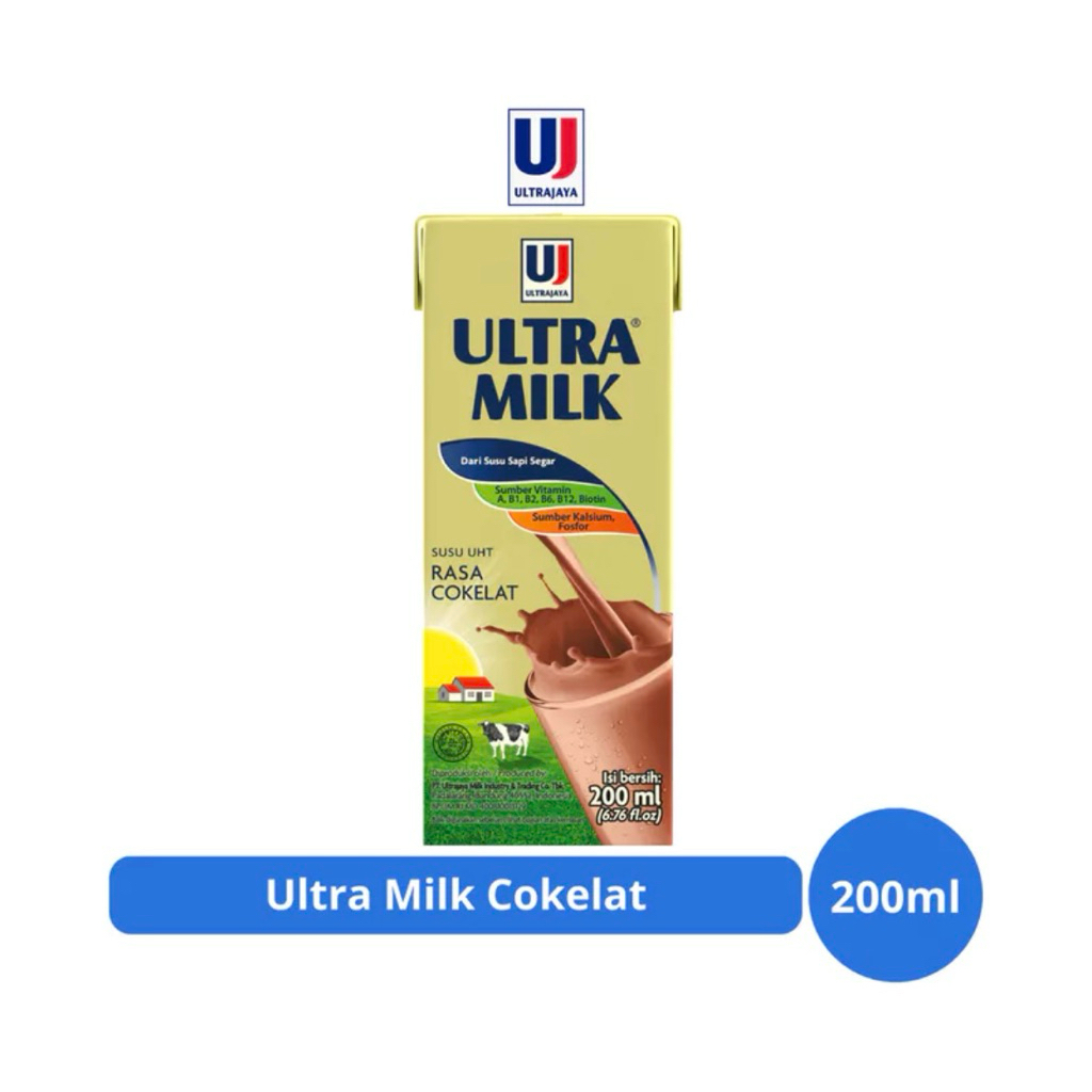

Ultra Milk Cokelat 200ml