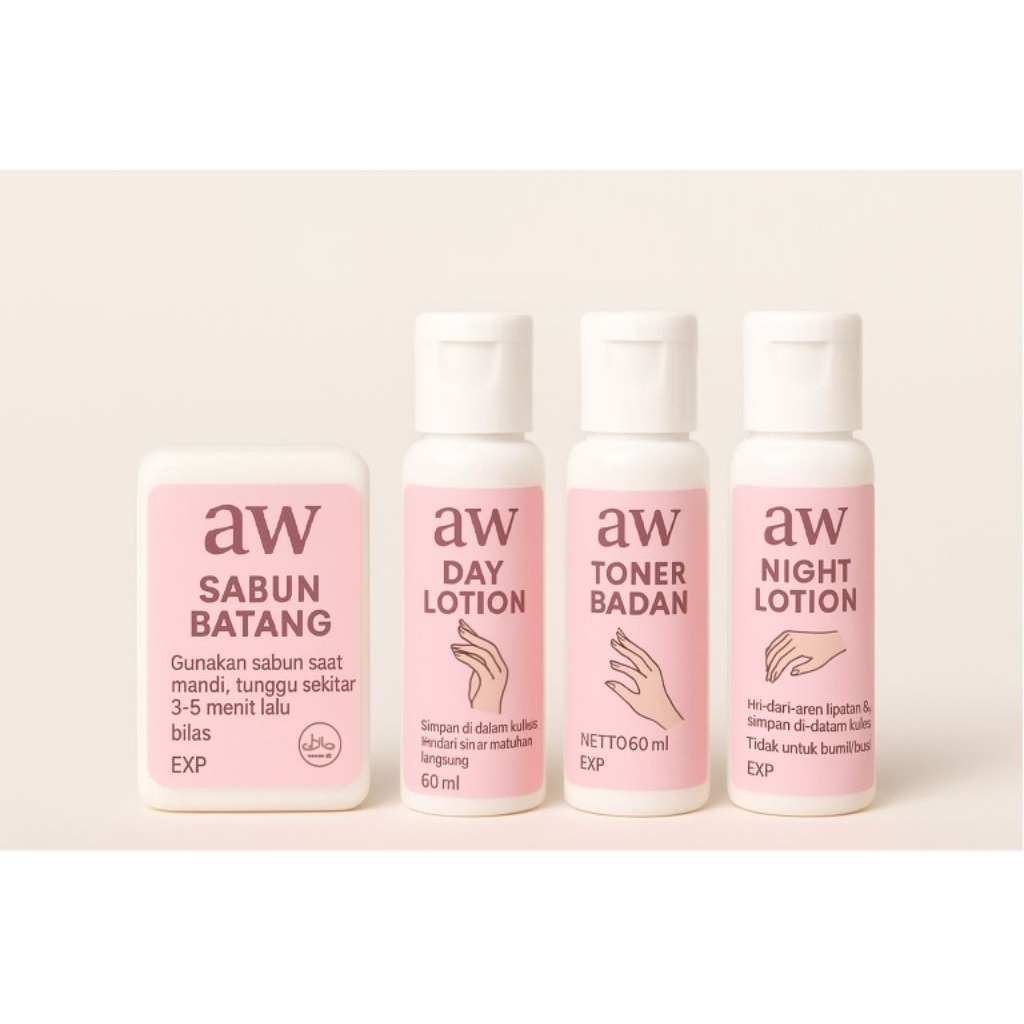 Hb whitening aw beuaty glow