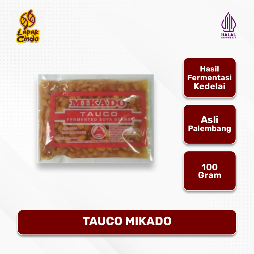 

Tauco Mikado Khas Palembang Asli