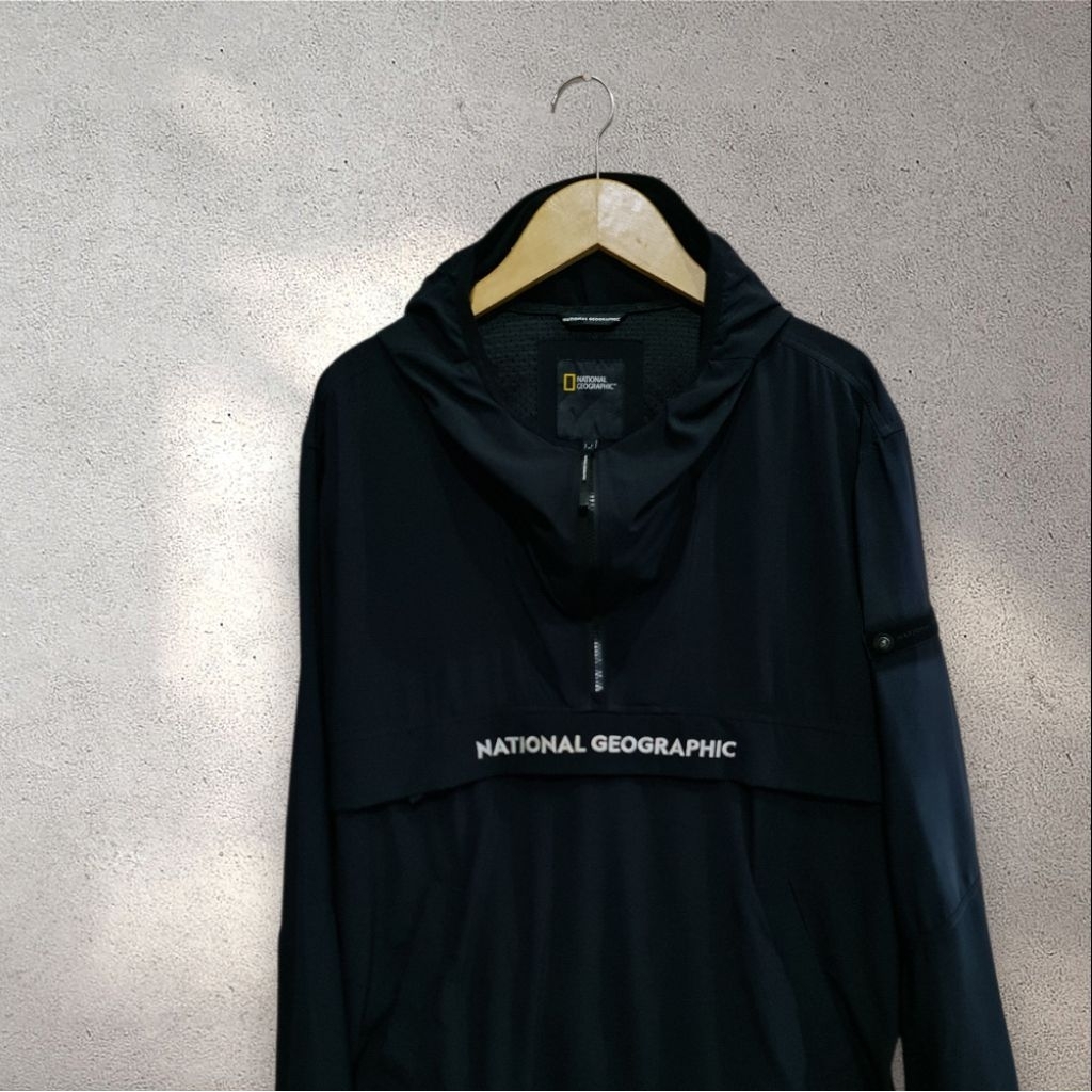 Natgeo Cagoul (kantong doraemom) Outdoor Jacket Gropcore