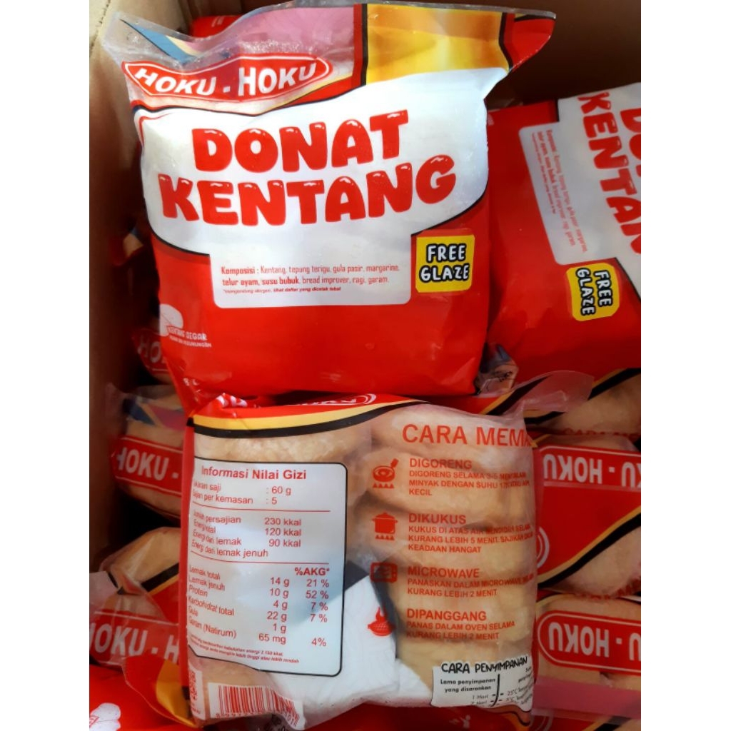 

DONAT FROZEN HOKU-HOKU ISI 10