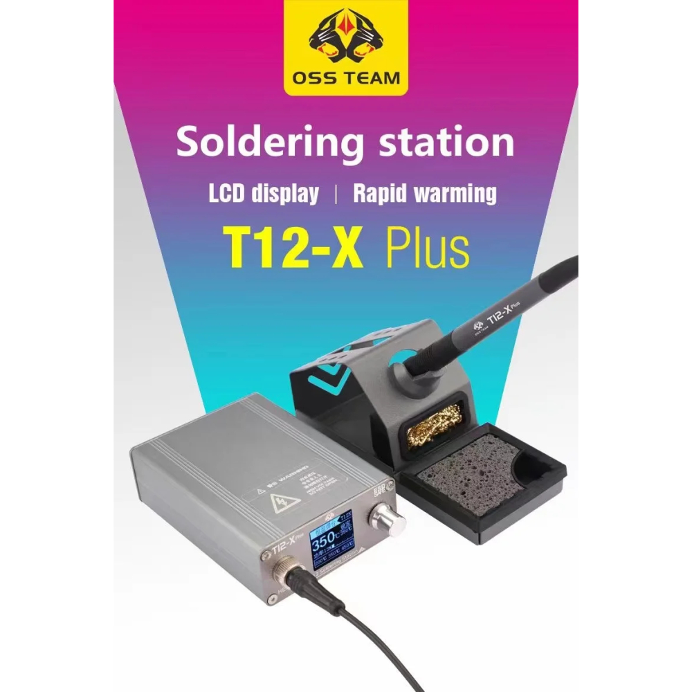 SOLDER STATION OSS TEAM T12X T12X PLUS LEADFREE ORIGINAL