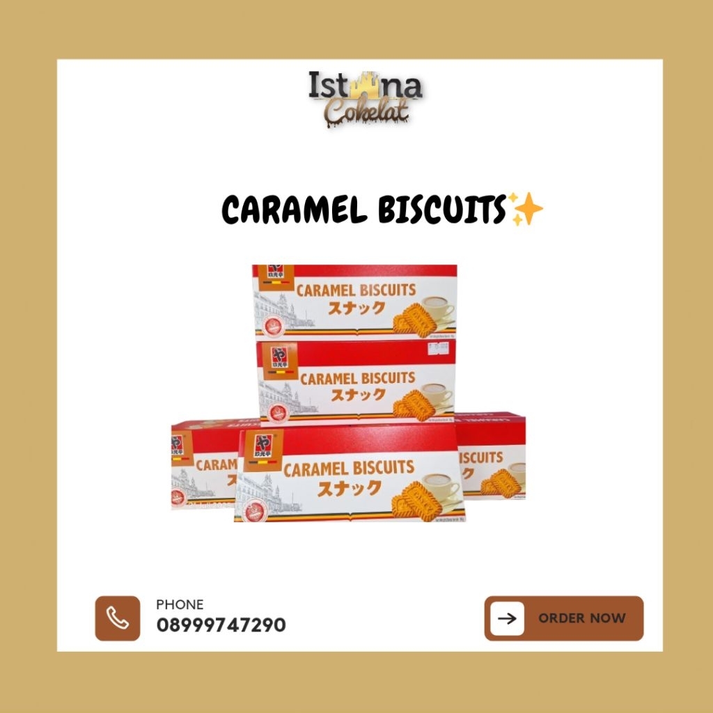 

PROMO!!!JGT Caramel Biscuit 98gr EXP 09/25