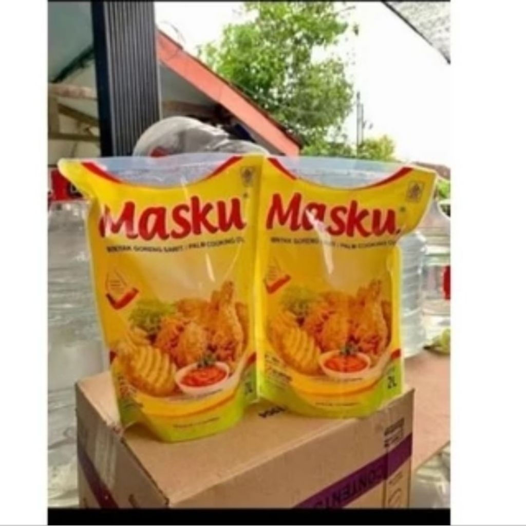 

minyak goreng masku 2liter dengan exp aman