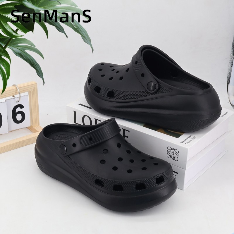 SenManS Sandal wanita Cross Pria dan Wanita Anti Air Cross Bayaband Clog Baya Band Clog Original