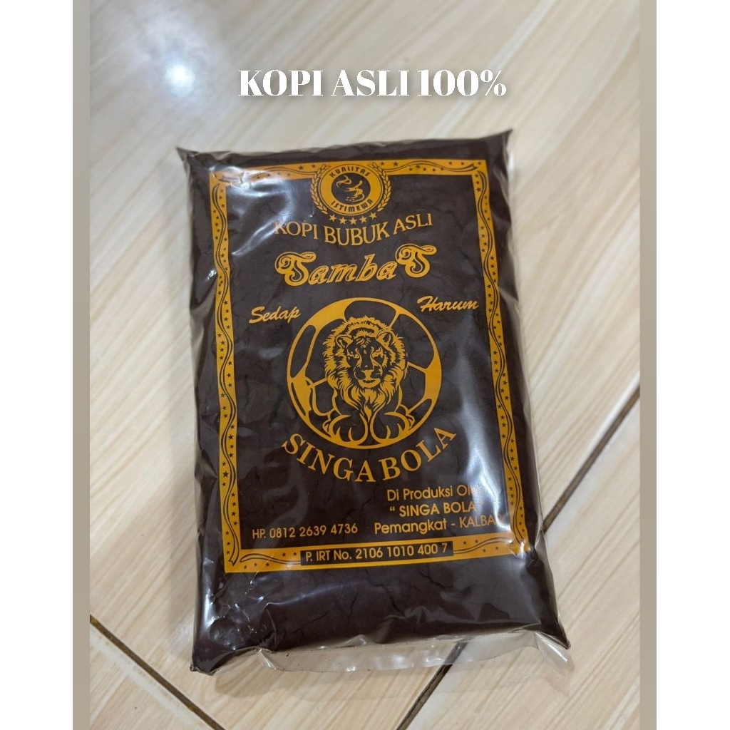 

KOPI SAMBAS SINGA BOLA ASLI