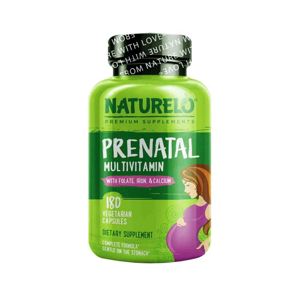 Naturelo Prenatal Multivitamin isi 180 Vegetarian Capsules
