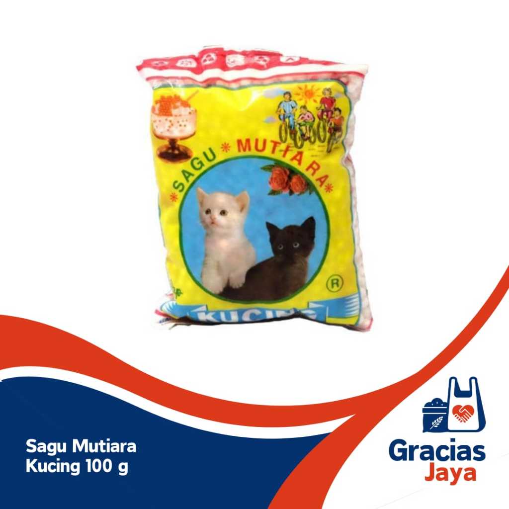 

Sagu Mutiara Cap Kucing 100Gr Rasa Enak