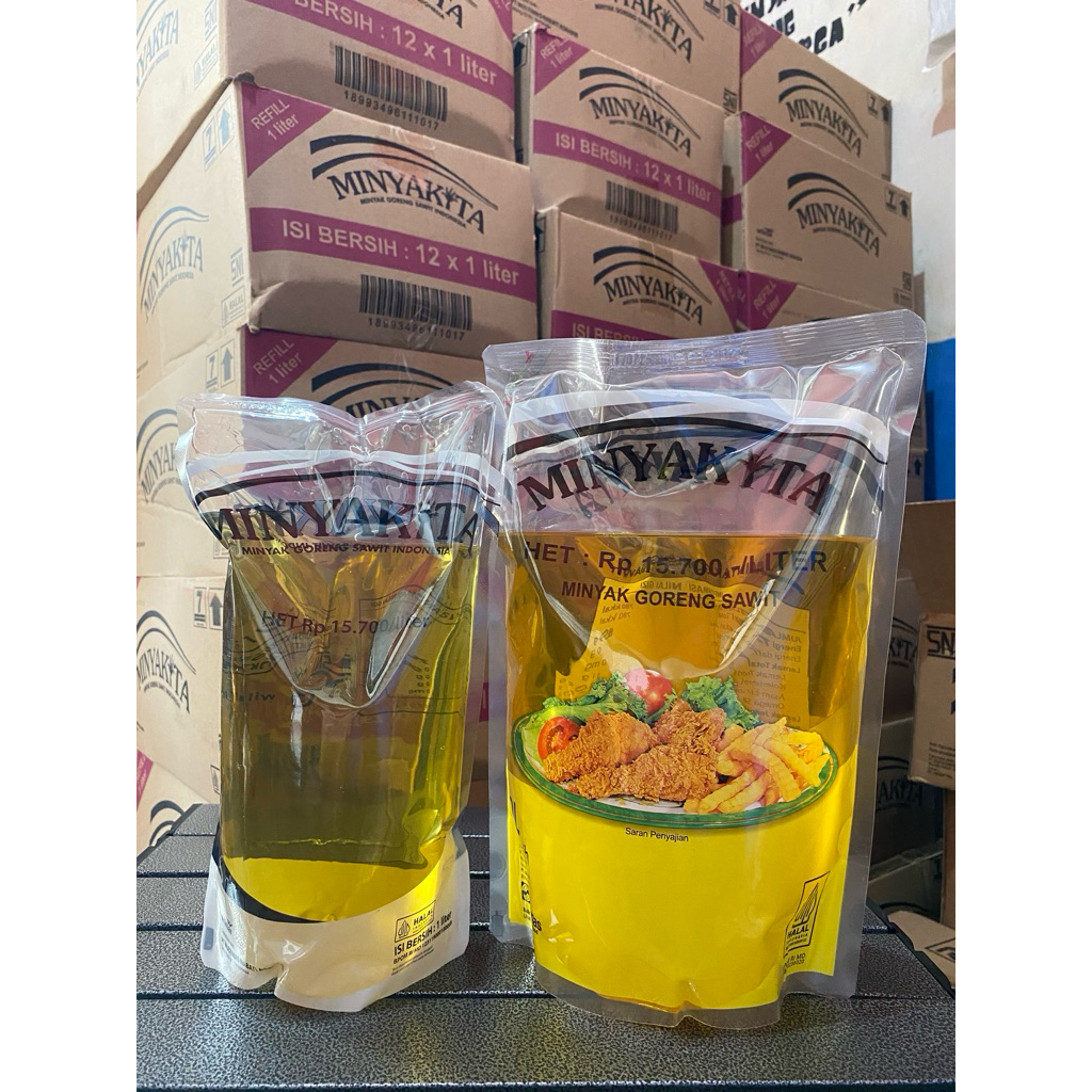 

minyak goreng kemasan 1 liter dan 2 liter paket 3