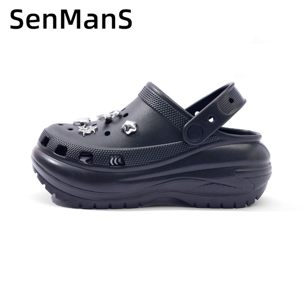 SenManS Classic Bae Clog Sandal Baim Wanita Dewasa Kodok Sandal FUJI Permata Wedge Platform EVA Sand