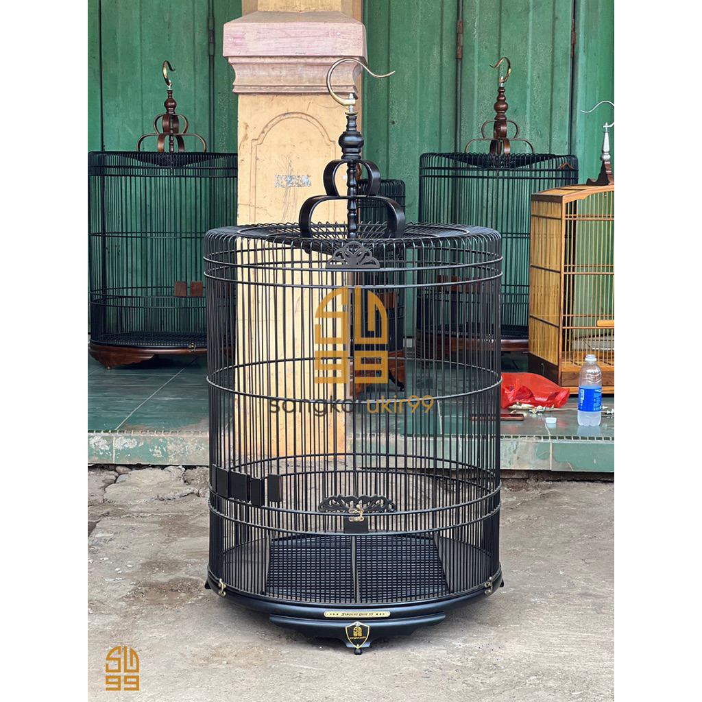 Sangkar Burung Murai, Sangkar Bahan Kayu Jati