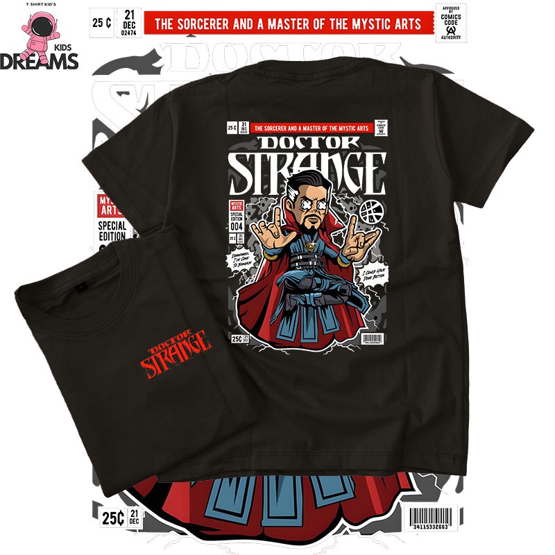 Dreams Kids - Kaos Anak Distro Marvel Superhero Doctor Strange Baju Avangers Anak Unisex