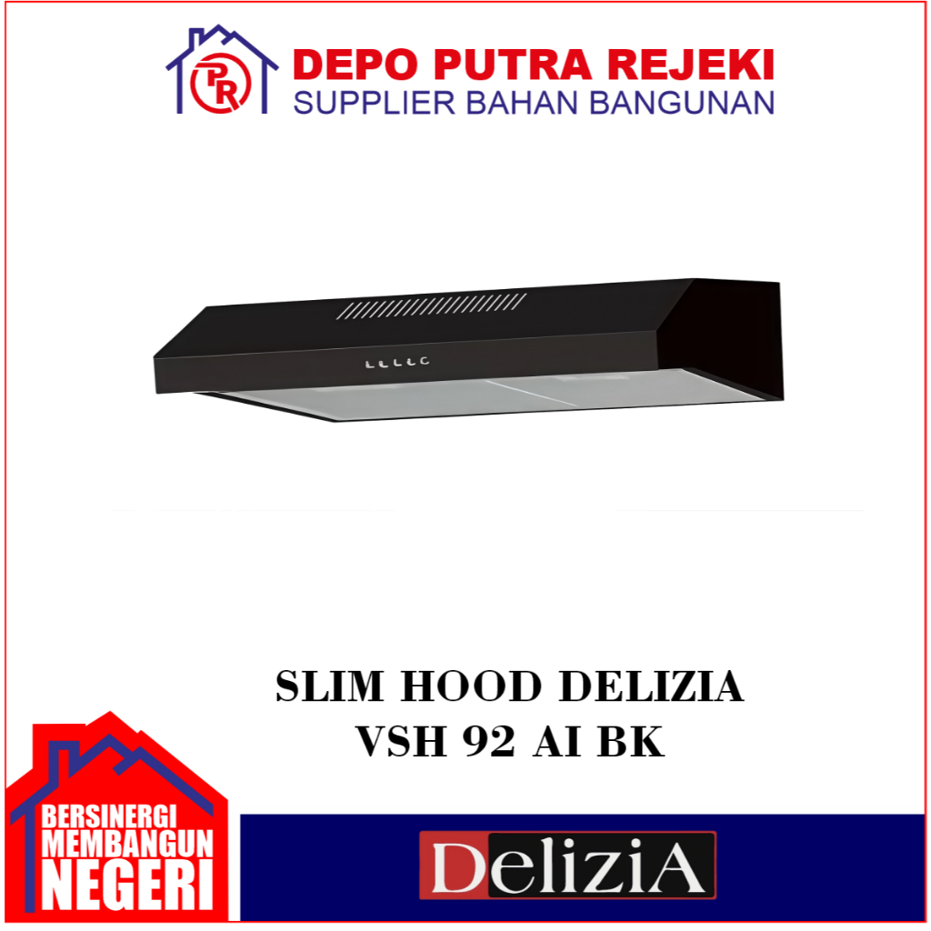 Penghisap Asap Delizia Slim Line Cooker Hood VSH