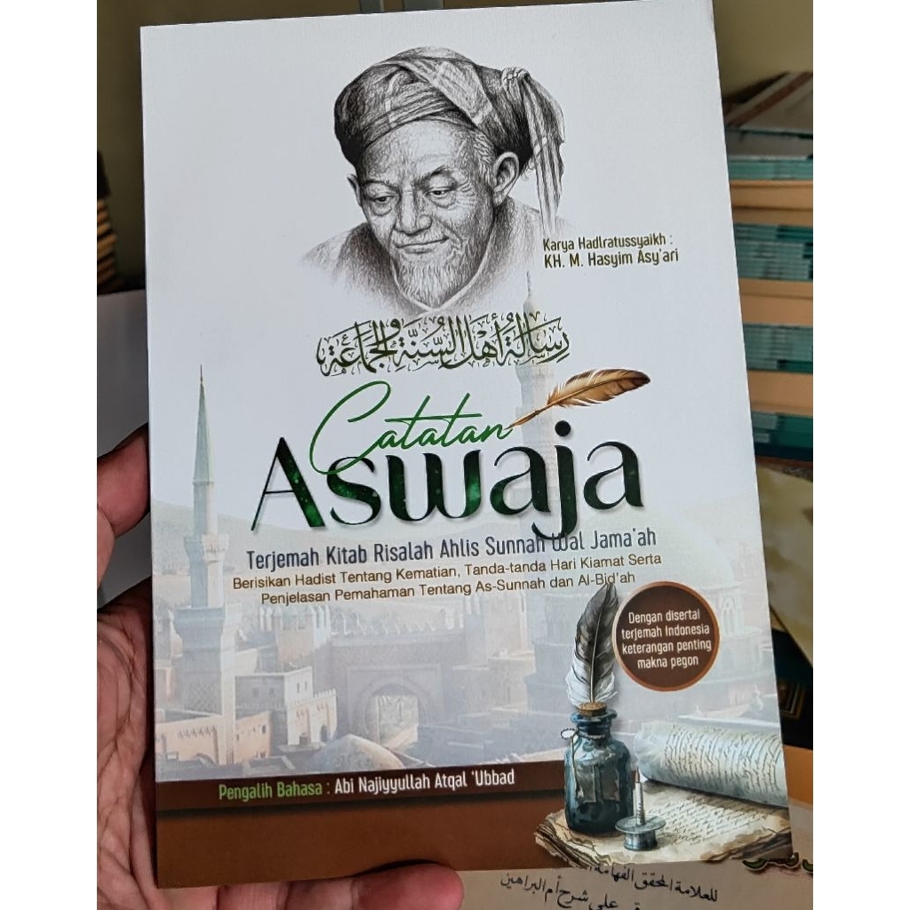 Buku CATATAN ASWAJA Terjemah Risalah Ahlussunnah Wal Jamaah Di Lengkapi Makna Pesantren