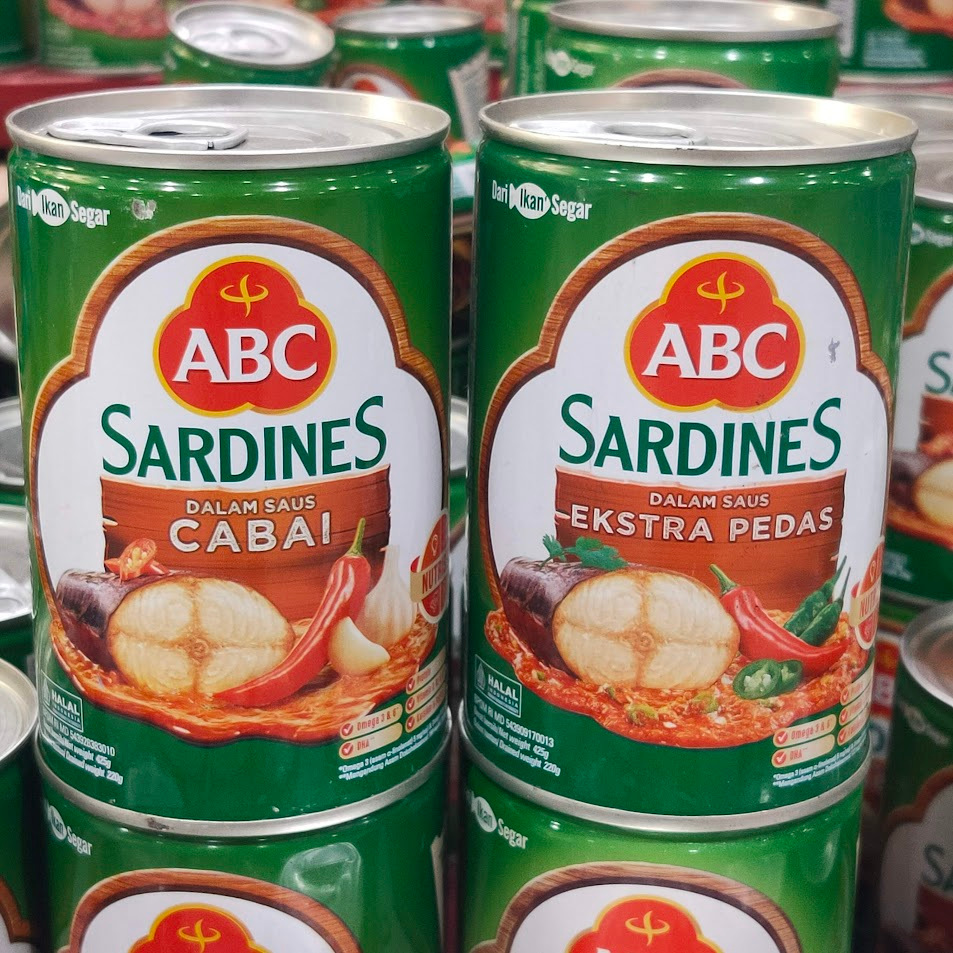 

Sarden ABC Kaleng 425gr Sardines