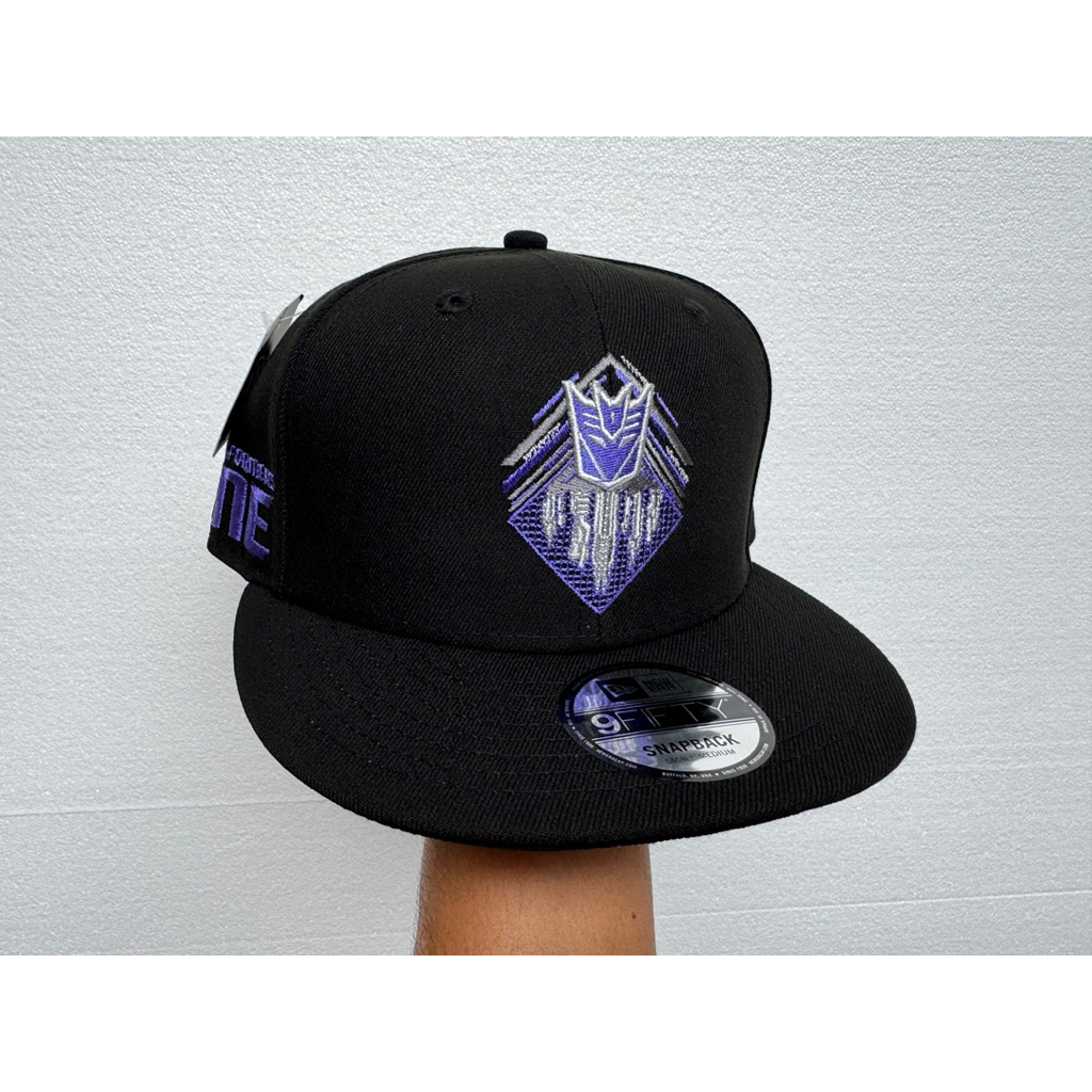 Topi New Era 9Fifty x Transformers One Decepticon Black Cap 100% Original Resmi