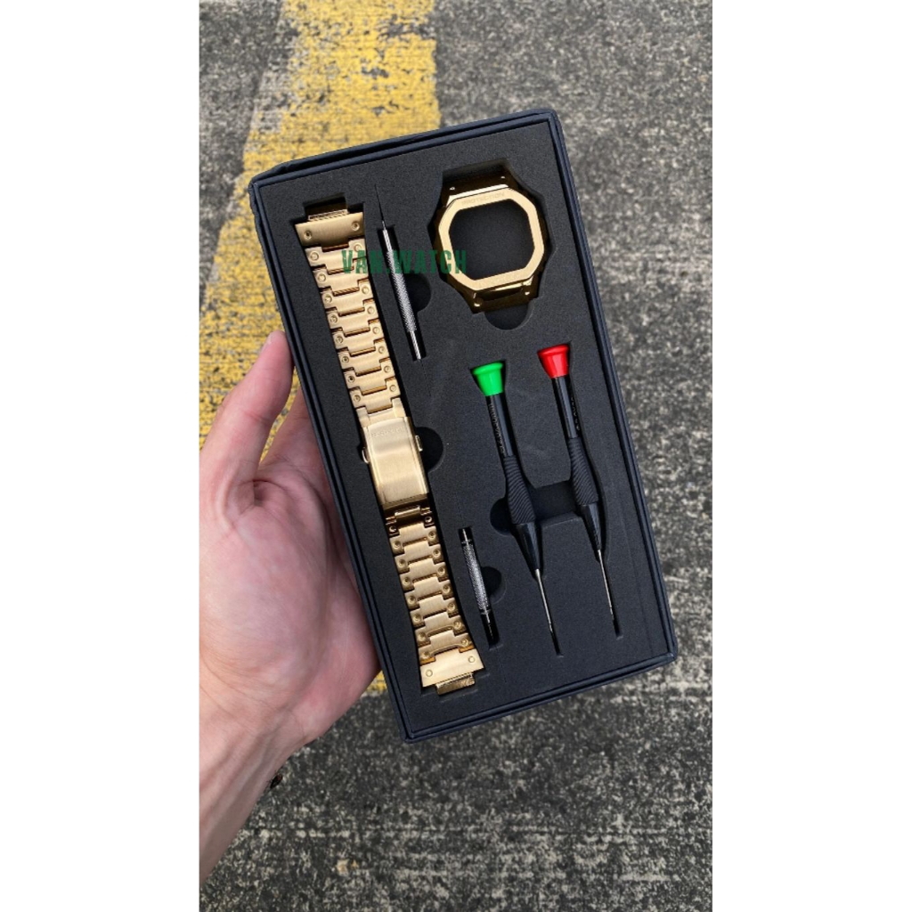 Band Bezel Set BNB Gold Custom DW 5600 GW B5600 GWM 5610 GLS 5600 GLX 5600 G 5600 DW 5035 GW 5000 DW