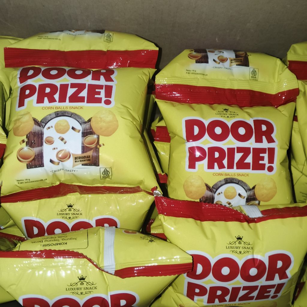 

DOOR PRIZE Snack berhadiah uang