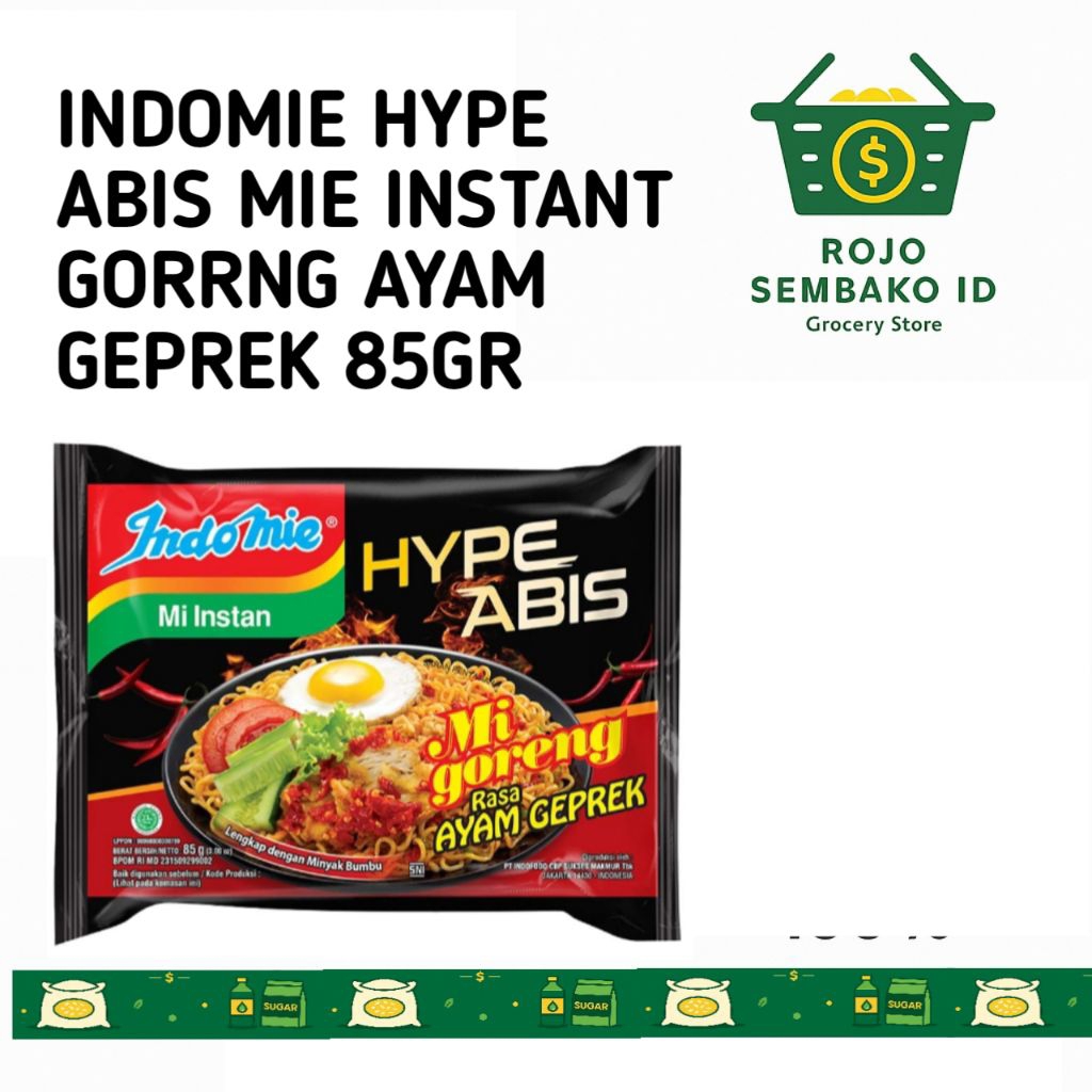 

INDOMIE HYPE ABIS MIE GORENG AYAM GEPREK 80GR – PEDAS NIKMAT
