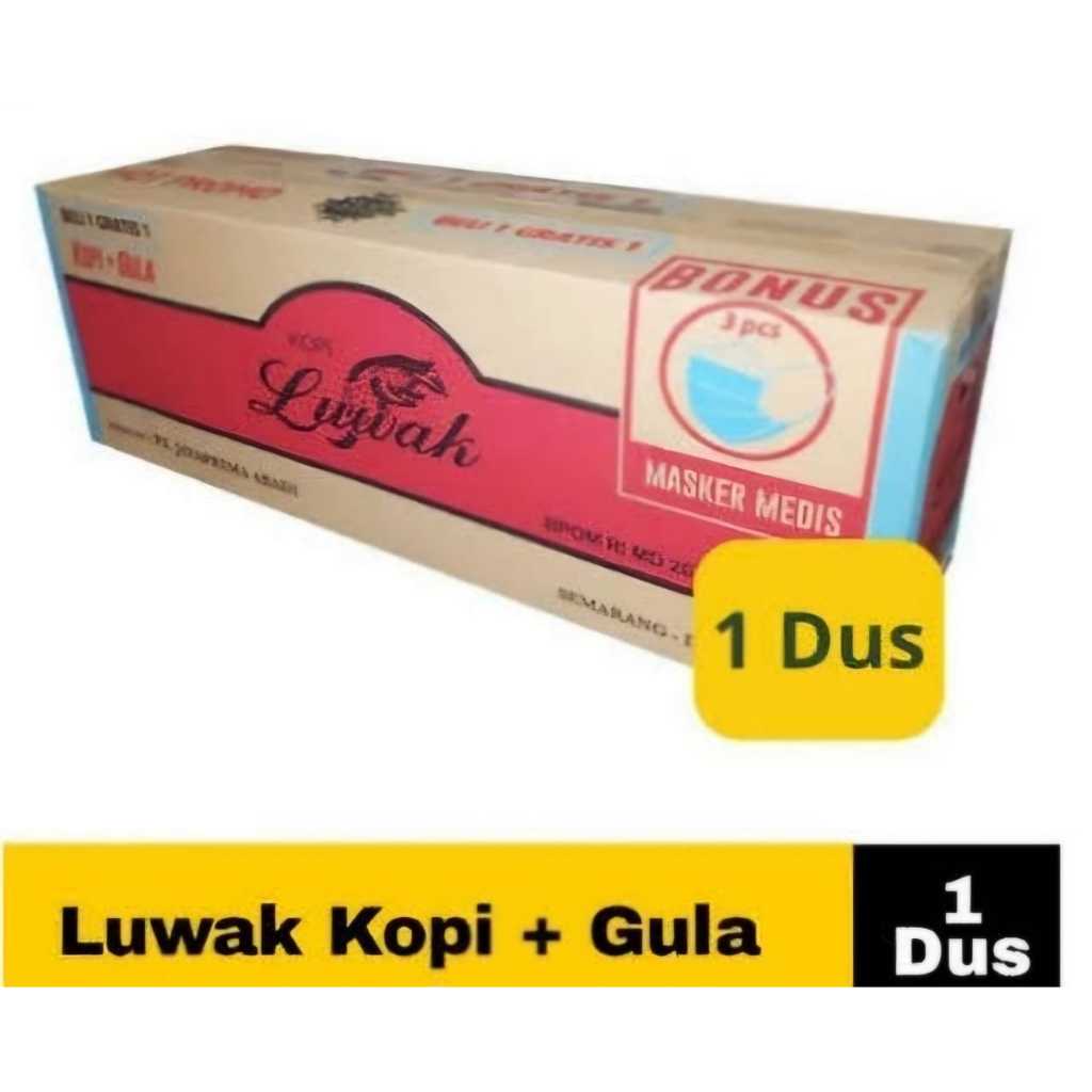

Kopi Luwak Hitam 1 Dus Isi 150 Sachet / Kopi Luwak Hitam