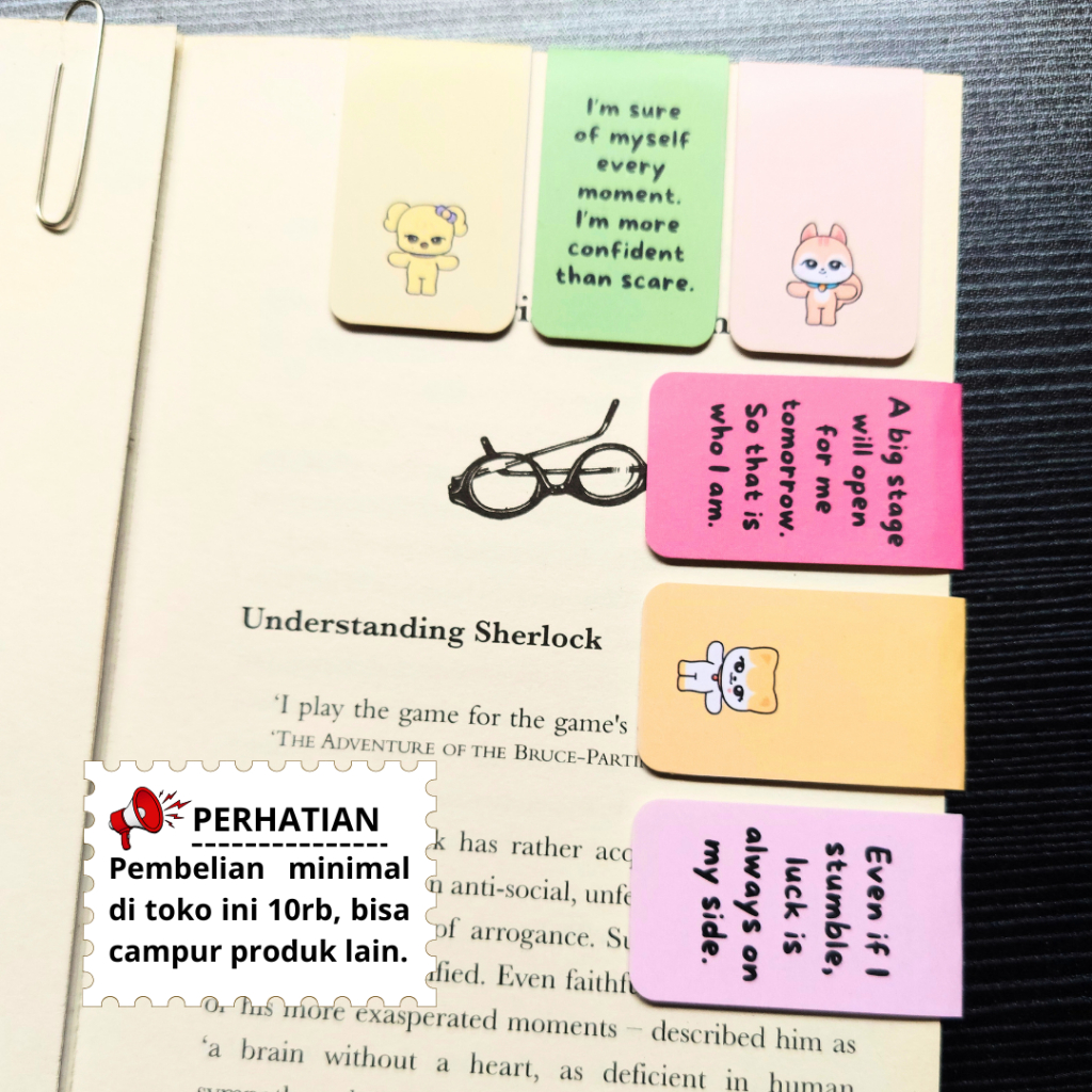 

Magnetik bookmark/ pembatas buku magnetik IVE Minive version