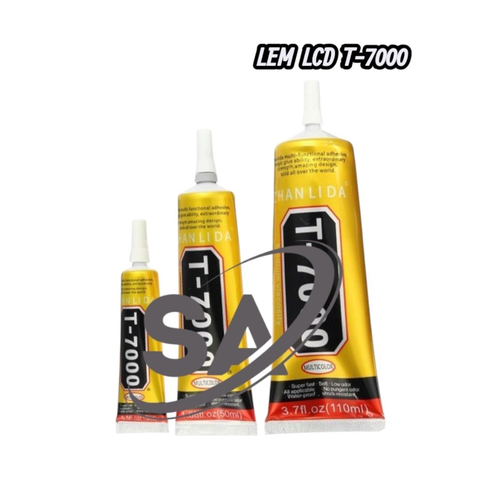 

LEM TOUCHSCREEN LCD T-7000 HITAM BERKUALITAS LEM LCD 15ML / 50ML / 110ML ORIGINAL
