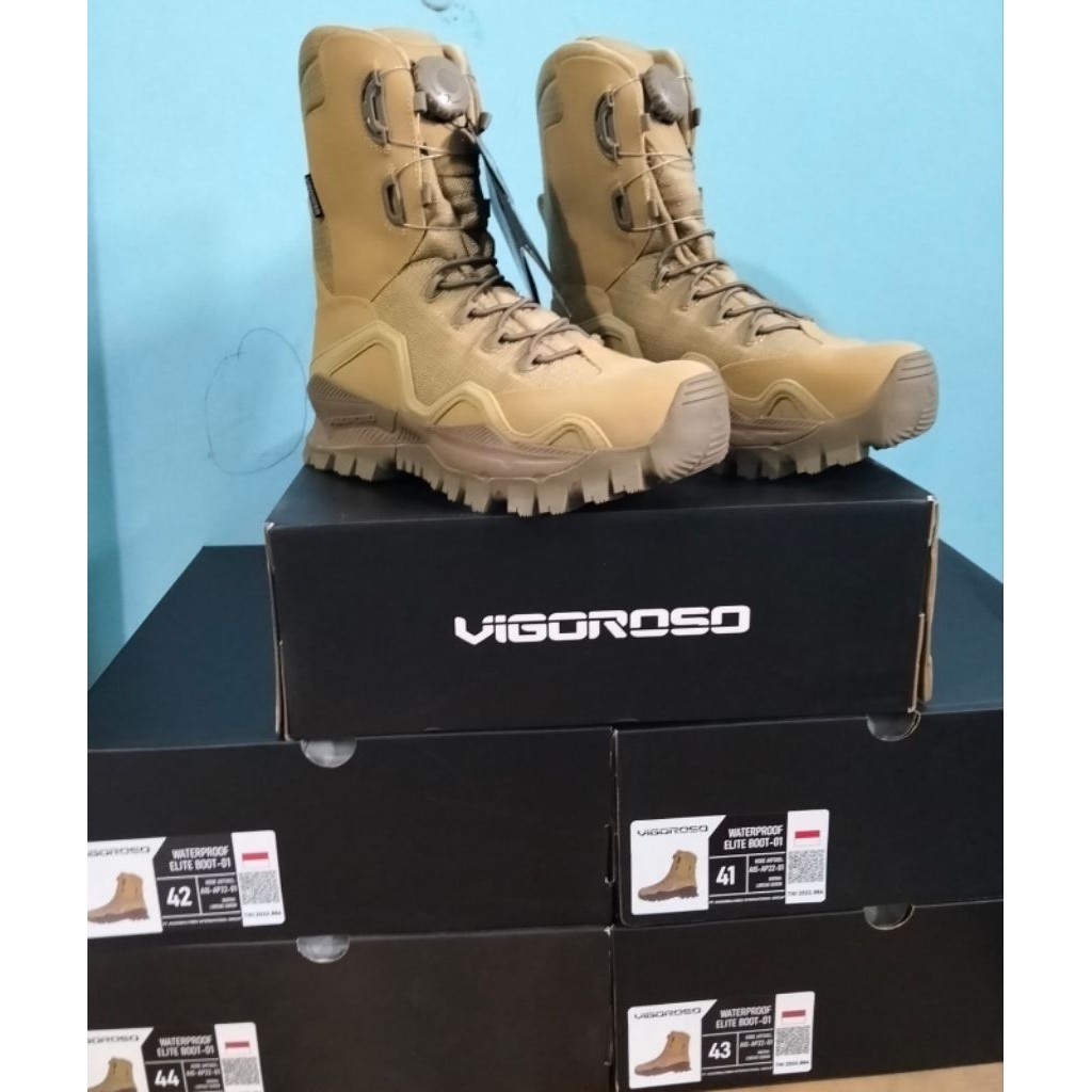 Sepatu PDL Vigoroso Elite gurun terbaru