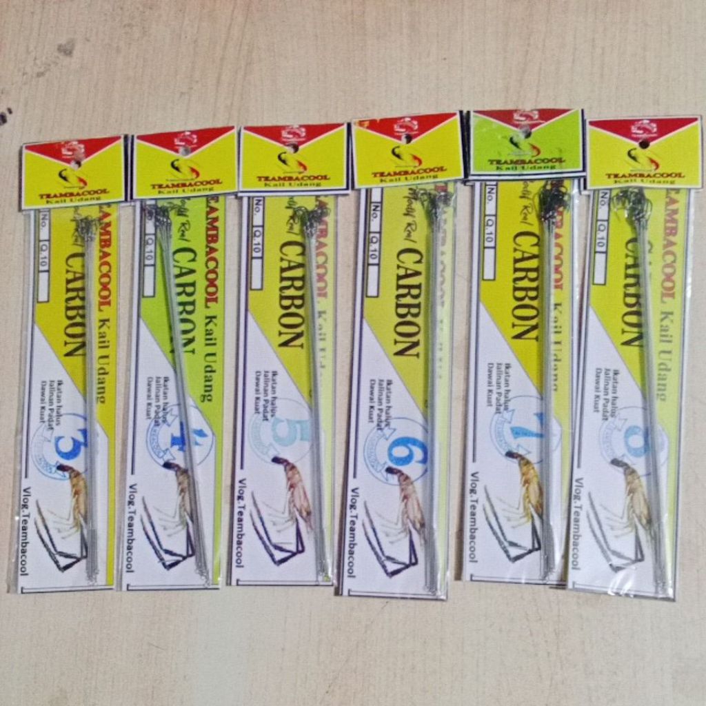 mata kail pancing udang sling mata biasa