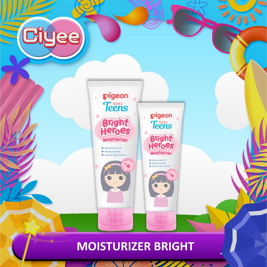 Pigeon Teens Moisturizer Bright Heroes | Pigeon Pelembab Mencerahkan | Moisturizer Remaja | CIYE