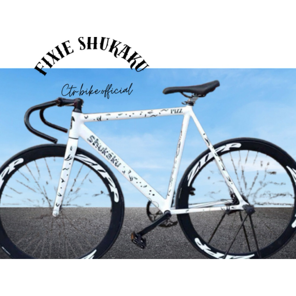 SEPEDA FIXIE SHUKAKU SIAP PAKAI