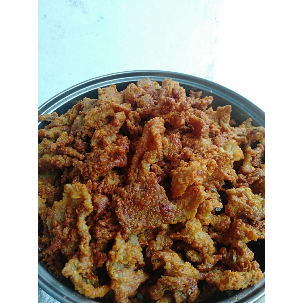 

Kulit Ayam Crispy tanpa lemak