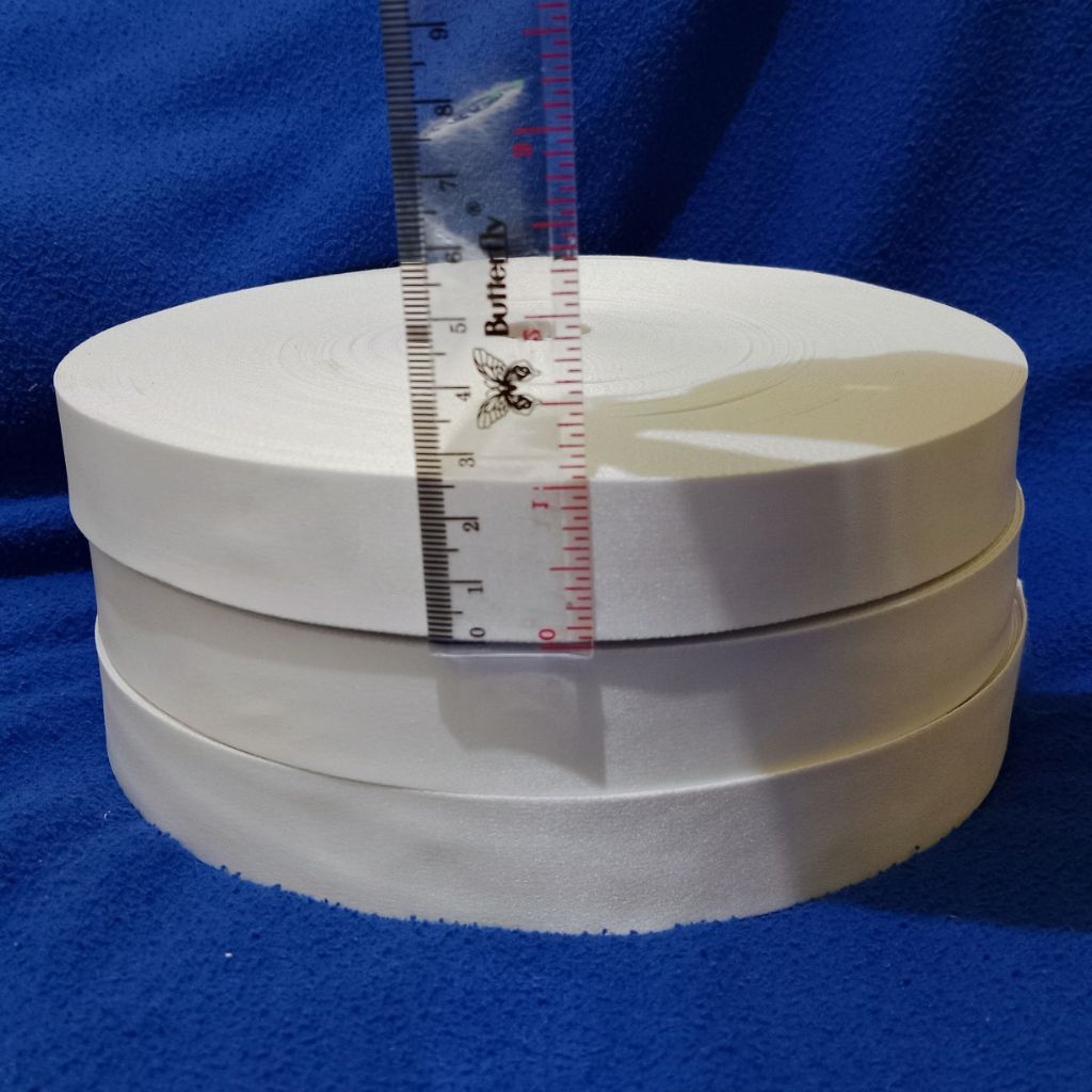 

Bahan Tissue Tali Lanyard 2.5 cm | Tali Lanyard Tissue Printing Sublim | Bahan Lanyard Roll Tissue Printing