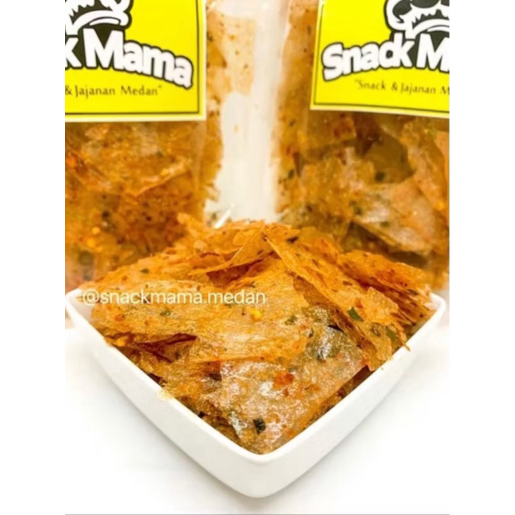 

[1KG] KERIPIK KACA PEDAS DAUN JERUK / KRIPCA DAUN JERUK / KRIPIK BLING