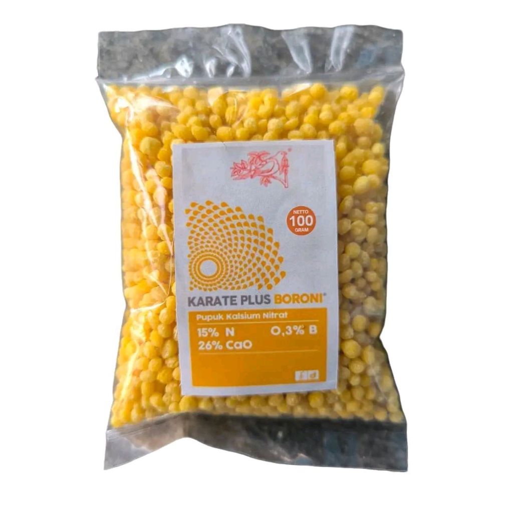 Pupuk Boron Kalsium Nitrat Karate Plus Boroni Repack 100gr